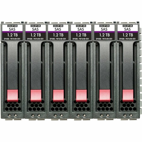 Hpe Storage MSA 7.2TB SAS 10K SFF 6pk HDD R0P85A